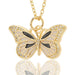 Jewelry WholesaleWholesale Jewelry Drop Oil Painted Butterfly Pendant Necklace JDC-NE-HX019 Necklaces 鸿玺 %variant_option1% %variant_option2% %variant_option3%  Factory Price JoyasDeChina Joyas De China