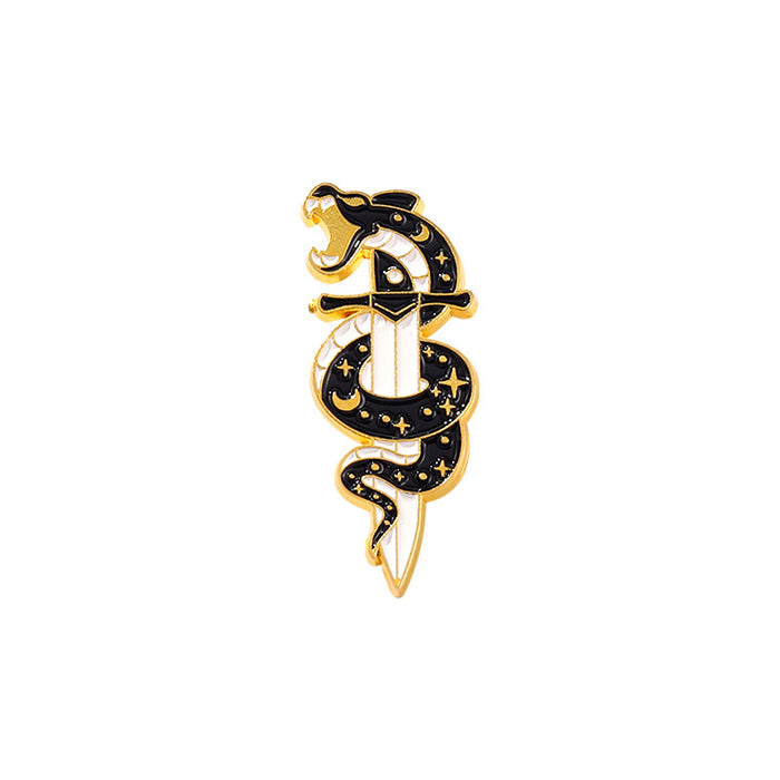 Wholesale Cartoon Cute Snake Alloy Brooch JDC-BC-ZhuoB006