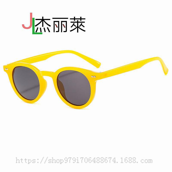 Wholesale color trend star same lens sunglasses JDC-SG-JunL007