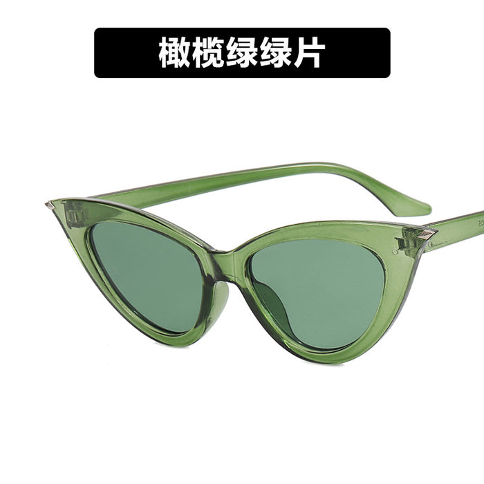 Wholesale cat eye small frame street sunglasses JDC-SG-KD172