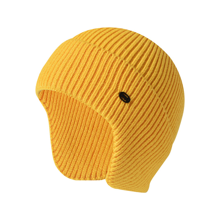 Wholesale Hat Acrylic Winter Warm Ear Guards Outdoor Riding Knitted Cap JDC-FH-GuanXuan001