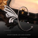 Jewelry WholesaleWholesale diamond-encrusted silver butterfly earhook JDC-ES-ChiH008 Earrings 池豪 %variant_option1% %variant_option2% %variant_option3%  Factory Price JoyasDeChina Joyas De China