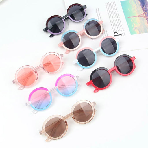 Jewelry WholesaleWholesale Transparent Frame Two Tone Gradient Sunglasses JDC-SG-ShuaiR005 Sunglasses 帅睿 %variant_option1% %variant_option2% %variant_option3%  Factory Price JoyasDeChina Joyas De China