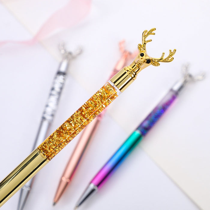 Wholesale Elk Shaped Metal Ballpoint Pen JDC-BP-YiShg002