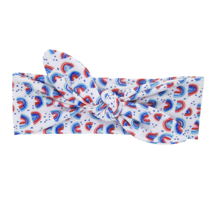 Wholesale 4th of July Independence Day Kids Elastic Headband Baby Print JDC-HD-QiuN001