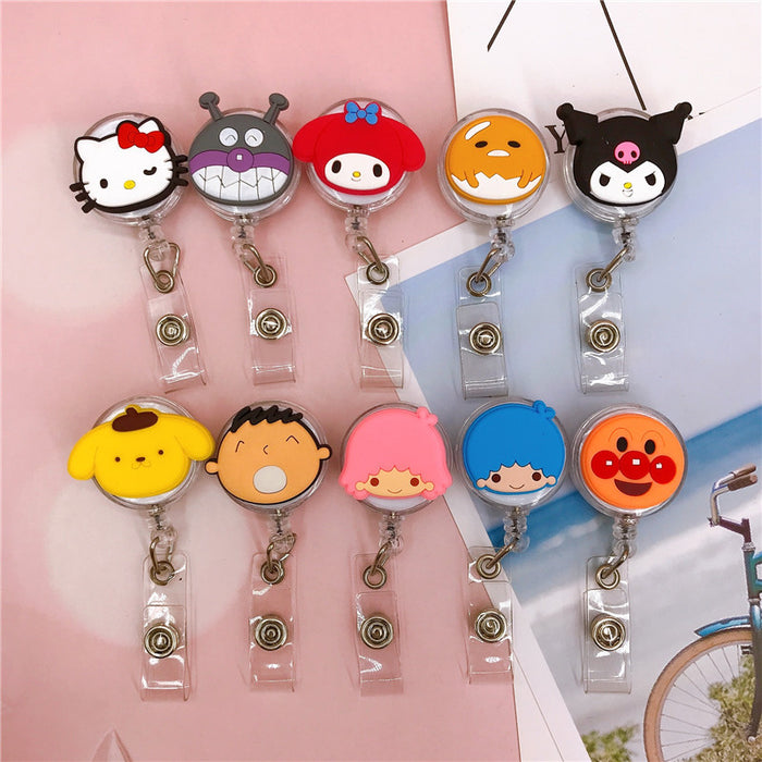 Wholesale Cartoon Plastic Telescopic Keychain 10PCS (M) JDC-KC-YaLL004