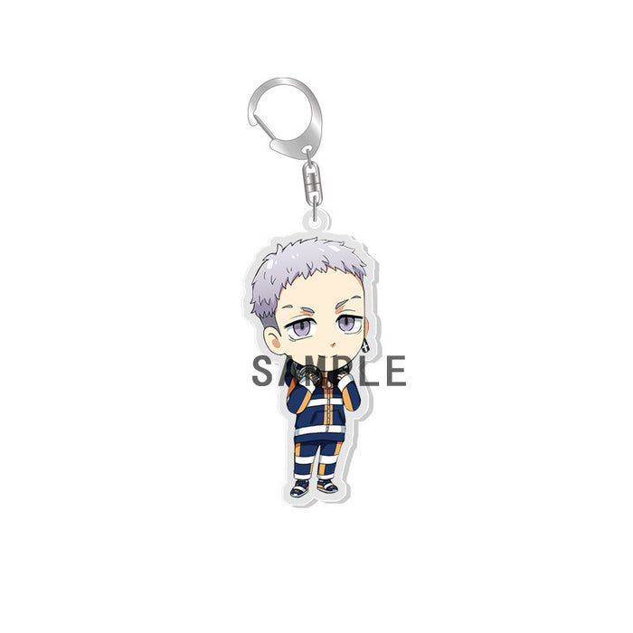 Wholesale pendant cute acrylic keychain Tokyo JDC-KC-XCai001