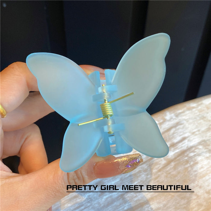 Jewelry WholesaleWholesale Super Fairy Butterfly Hair Clip Back of Head Scrub Shark Clip JDC-HC-Nuanm004 Hair Clips 暖铭 %variant_option1% %variant_option2% %variant_option3%  Factory Price JoyasDeChina Joyas De China