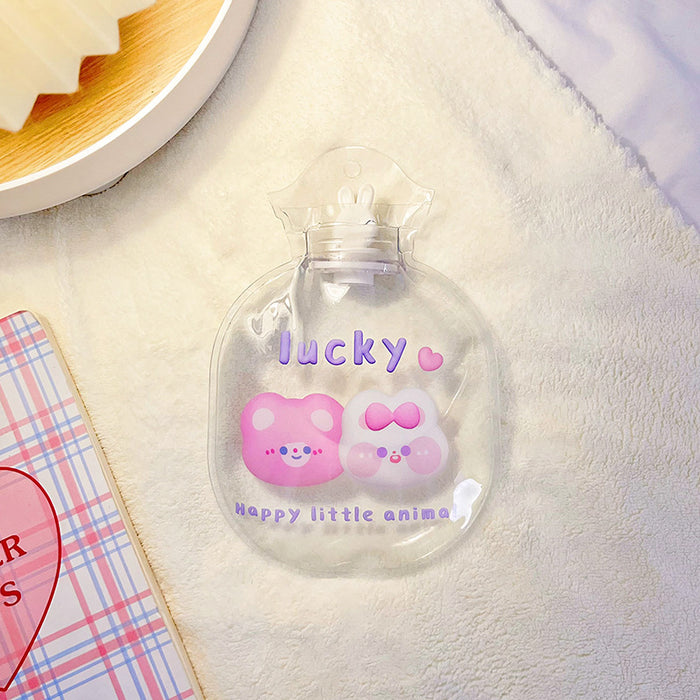 Wholesale Hot Water Bag PVC water injection cute MOQ≥5 JDC-HWB-Yilan001