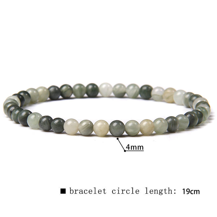 Wholesale 4mm Natural Stone Beads Bracelet JDC-BT-RuiZ005