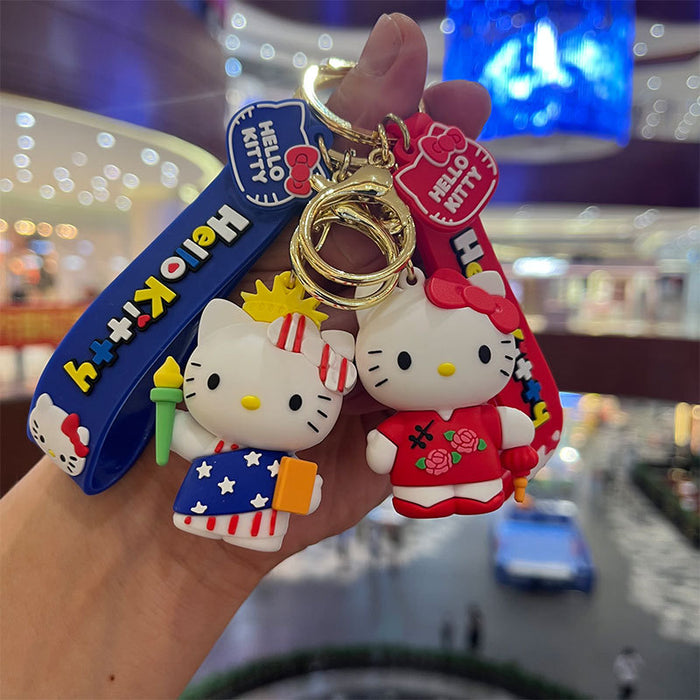 Wholesale Keychains PVC Metal Cute Cartoon (M) MOQ≥2 JDC-KC-MiaoY016