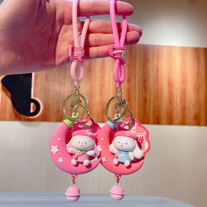 Wholesale Keychain PVC Cartoon Cute Pendant Doll Ornament JDC-KC-JG248