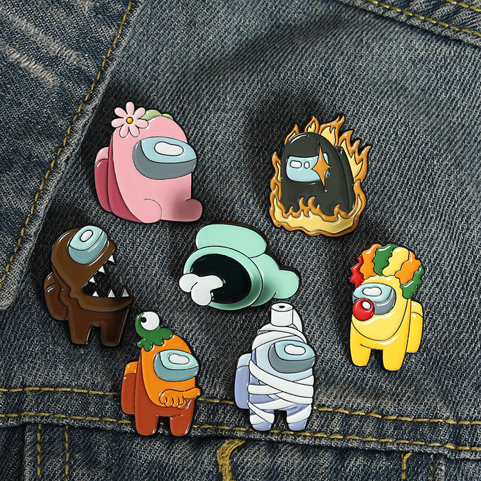 Jewelry WholesaleWholesale Cartoon Character Funny Shaped Alloy Brooch JDC-BC-ZhuoB007 Brooches 卓博 %variant_option1% %variant_option2% %variant_option3%  Factory Price JoyasDeChina Joyas De China