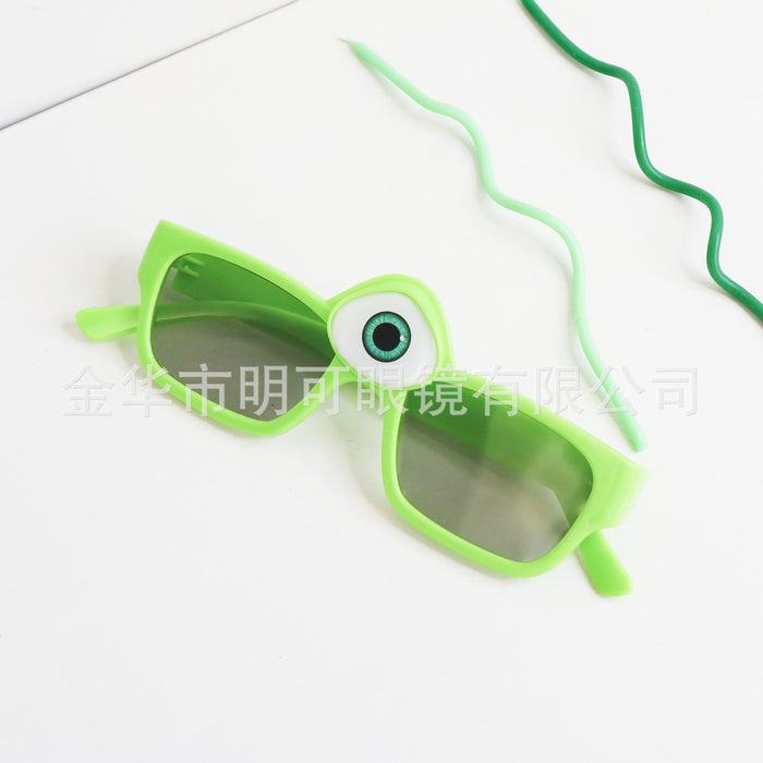 Jewelry WholesaleWholesale cartoon children's birthday toys bear glasses JDC-SG-MingK002 Sun Glasses 明可 %variant_option1% %variant_option2% %variant_option3%  Factory Price JoyasDeChina Joyas De China