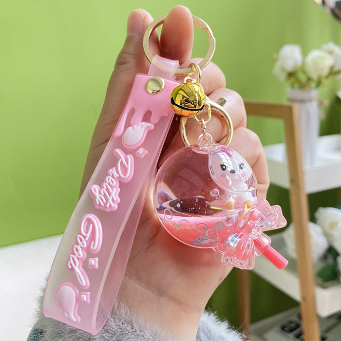 Jewelry WholesaleWholesale acrylic into oil cartoon keychain JDC-KC-Woan004 Keychains 沃安 %variant_option1% %variant_option2% %variant_option3%  Factory Price JoyasDeChina Joyas De China