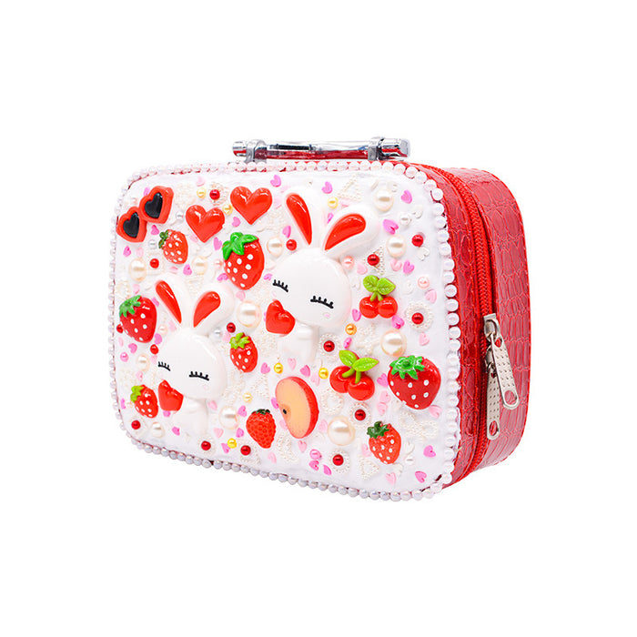 Wholesale Handmade DIY Paste Cosmetic Bag Cream Glue Portable Storage Bag JDC-HB-miaojia001