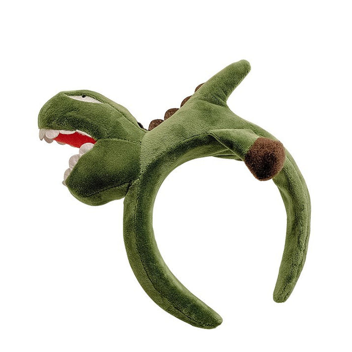 Wholesale dinosaur crab face wash super cute cute cartoon funny headband MOQ≥2 JDC-HD-YuYue001