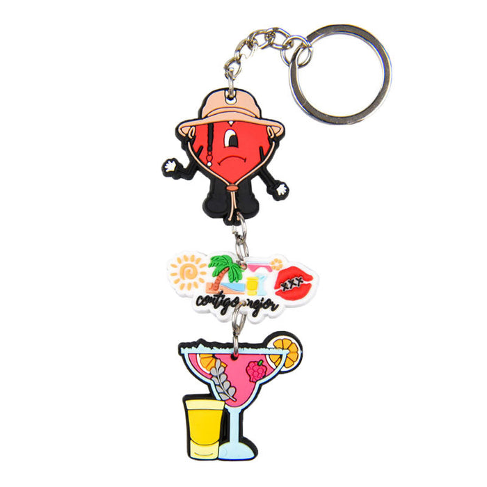 Wholesale Keychains PVC Cute Cartoon Anime(M) MOQ≥10 JDC-KC-BZYH001