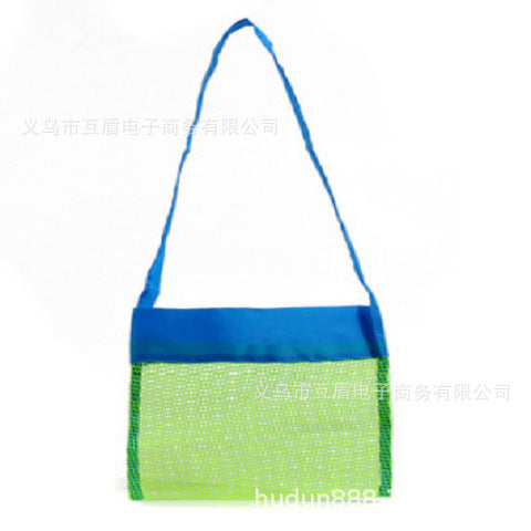 Wholesale Folding Beach Mesh Bag Washing Bag Kids Toys Large Storage Bag JDC-HB-Hudun001