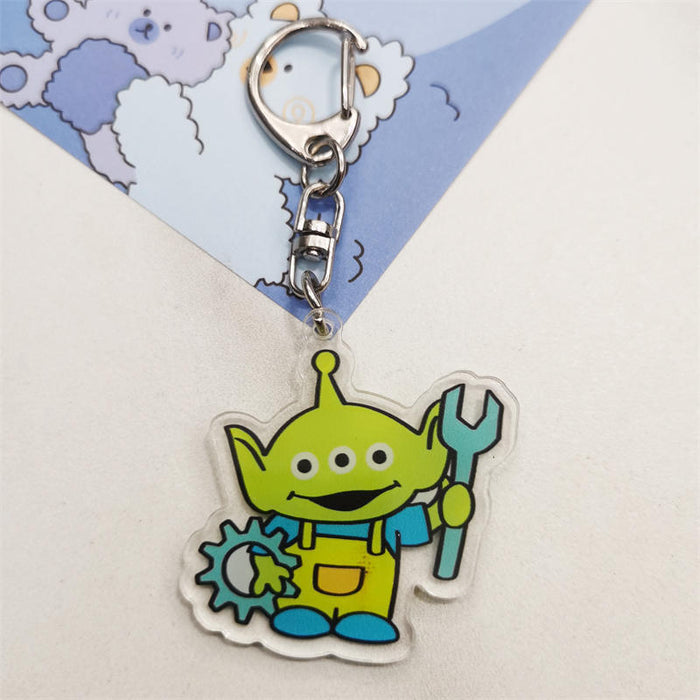 Wholesale Cartoon Toy Acrylic Keychain JDC-KC-GLun001