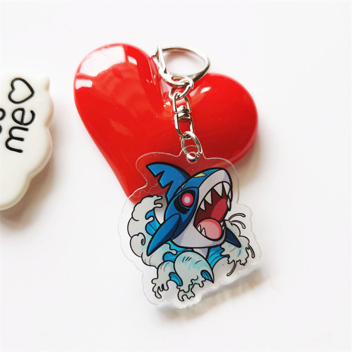 Wholesale Cartoon Acrylic Cute Keychain (M) MOQ≥2 JDC-KC-FPai004