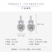 Jewelry WholesaleWholesale studded with zirconium oval tasseled silver earrings JDC-ES-BZ005 Earrings 标志 %variant_option1% %variant_option2% %variant_option3%  Factory Price JoyasDeChina Joyas De China