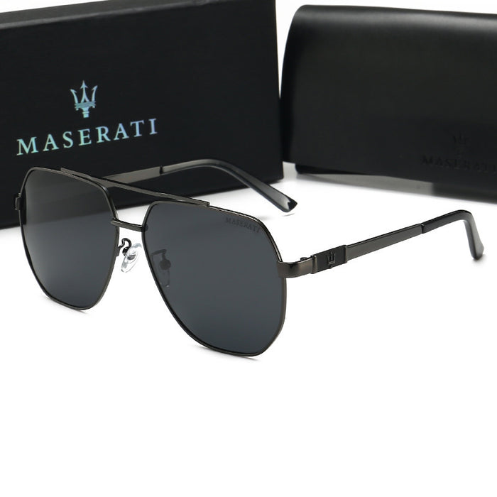 Wholesale Large Frame Sunglasses Maserati Polarized Driving Glasses JDC-SG-OuSK005