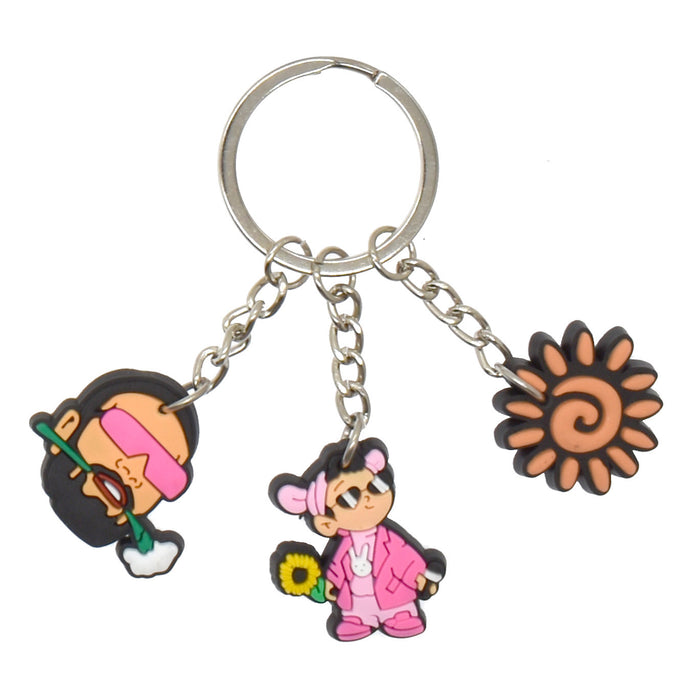 Wholesale Keychain PVC Cute Cartoon Pendant MOQ≥10 (M) JDC-KC-BZYH007