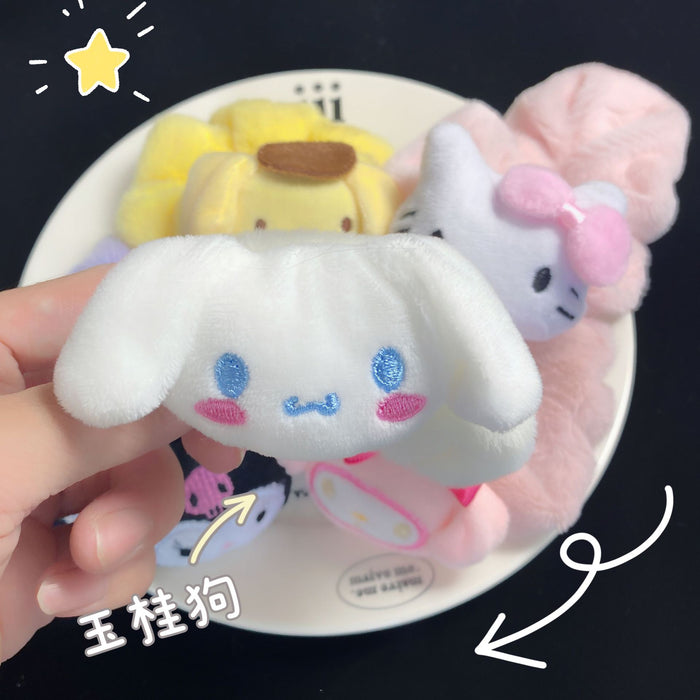 Wholesale Hair Scrunchies Plush Acrylic Cute Cartoon Animation (M) MOQ≥2 JDC-HS-FuYuan007