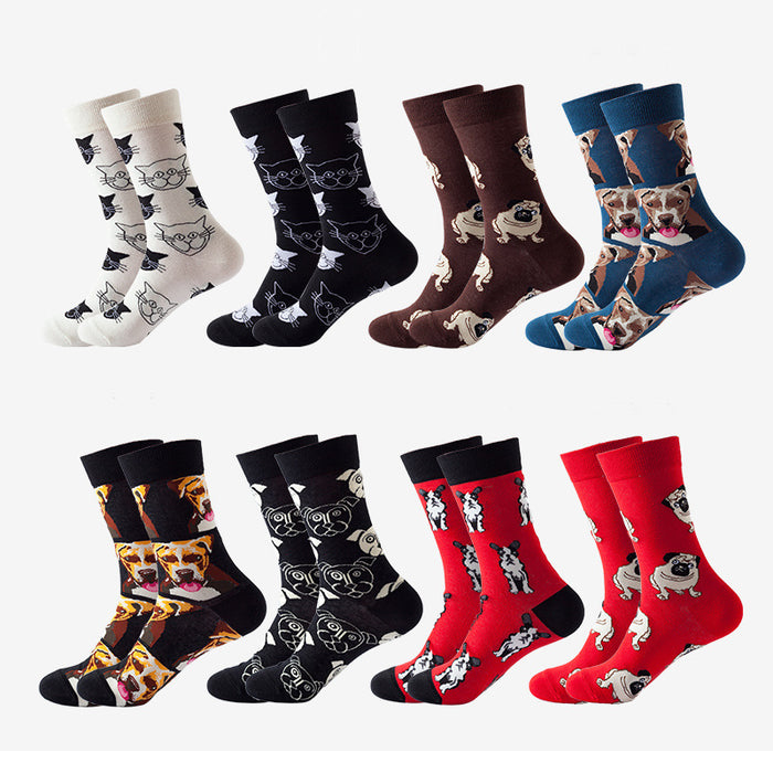 Wholesale Socks Cotton Creative Animal Socks MOQ≥5 JDC-SK-XinH017