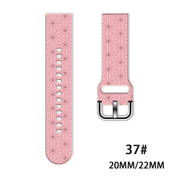 Wholesale Printed Tpu Watch Strap Wrist Strap JDC-WD-NuoQi051