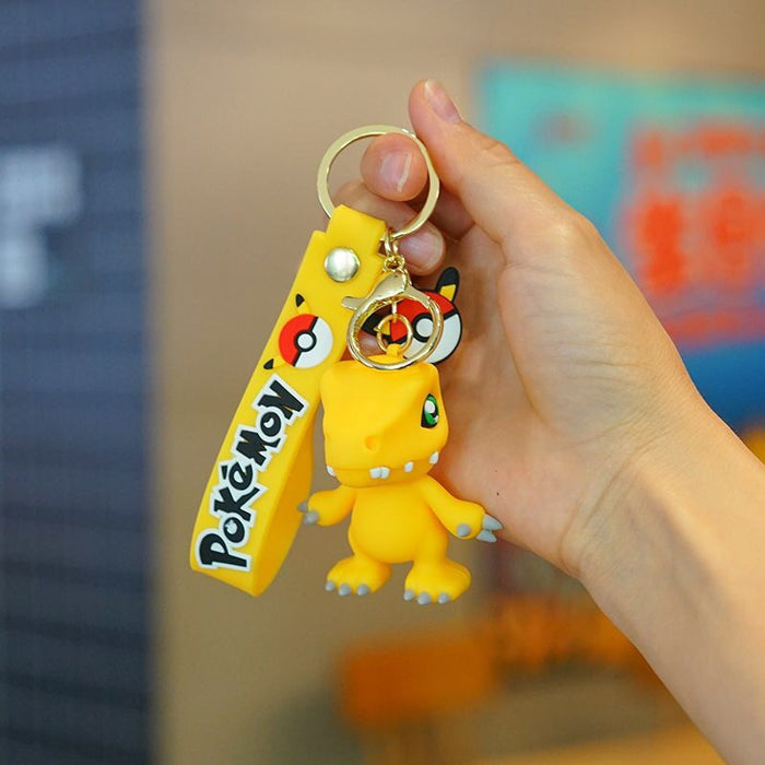 Wholesale Keychain PVC Cute Cartoon Doll Pendant MOQ≥2 JDC-KC-CLi001