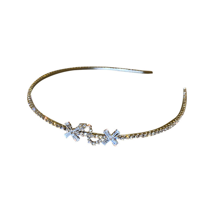 Jewelry WholesaleWholesale diamond-set vintage hair band JDC-HD-ZC011 Headband 智承 %variant_option1% %variant_option2% %variant_option3%  Factory Price JoyasDeChina Joyas De China