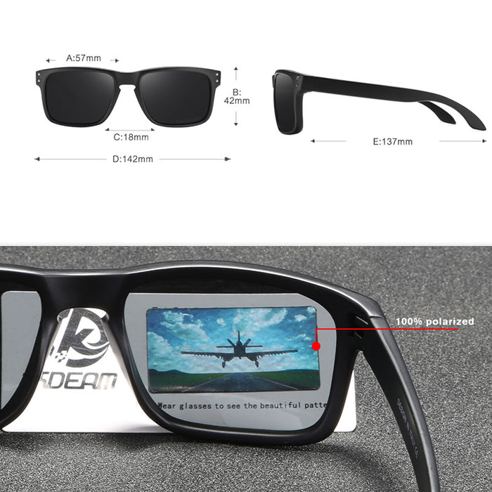 Wholesale No Standard New Square Polarized Sunglasses JDC-SG-HuiH007