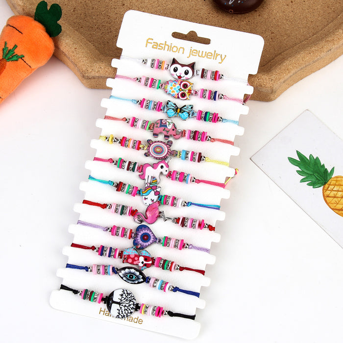 Wholesale Alloy Braided Children's Bracelet JDC-BT-ZheQ028