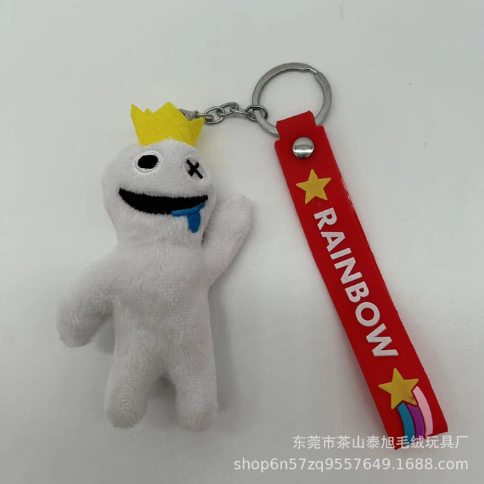 Wholesale Keychains Soft Toy Rainbow Cute Cartoon (M) MOQ≥5 JDC-KC-TaiXu001