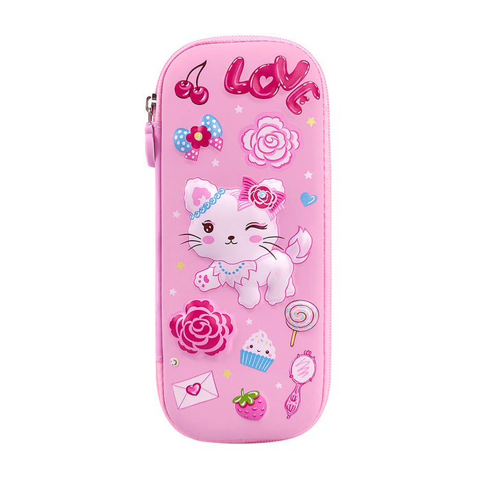 Wholesale pencil case EVA cartoon pencil case JDC-PC-mumiao001