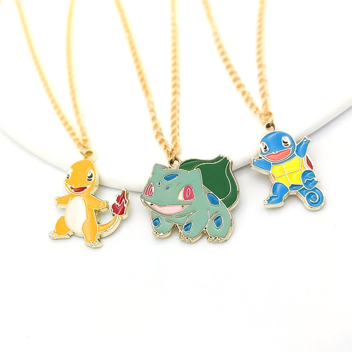 Wholesale Necklace Alloy Cartoon Cute Clavicle Chain MOQ≥2 JDC-NE-ZhenL008