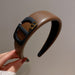 Jewelry WholesaleWholesale vintage leather letter hair band JDC-HD-BaoY003 Headband 宝钰 %variant_option1% %variant_option2% %variant_option3%  Factory Price JoyasDeChina Joyas De China