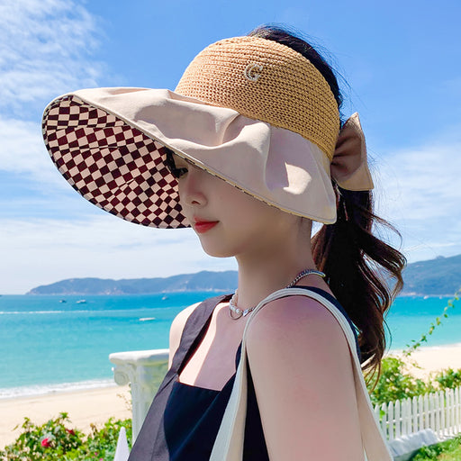 Jewelry WholesaleWholesale Cotton Foldable Empty Top Hat Sun Hat JDC-FH-Weilan003 Fashionhat 微蓝 %variant_option1% %variant_option2% %variant_option3%  Factory Price JoyasDeChina Joyas De China