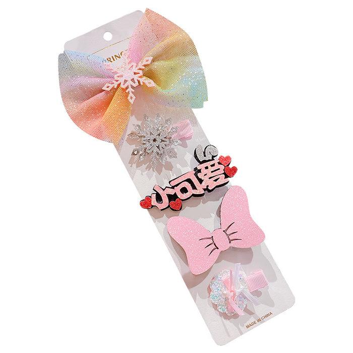 Wholesale Children's Bow Hairpin Cute Cartoon Headwear MOQ≥5 JDC-HC-GYou001