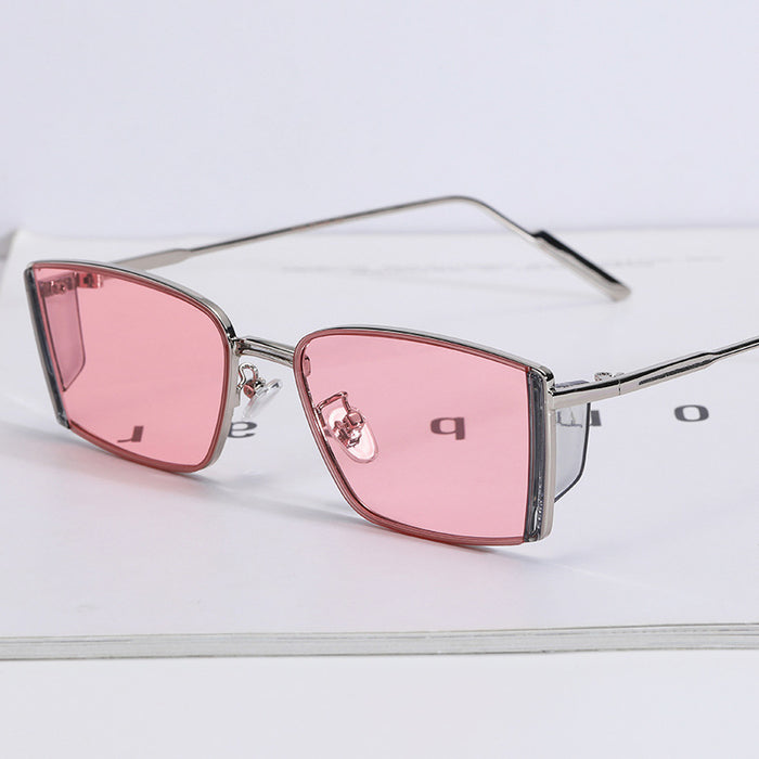 Jewelry WholesaleWholesale AC Lens Metal Frameless Sunglasses JDC-SG-JinF030 Sunglasses 季丰 %variant_option1% %variant_option2% %variant_option3%  Factory Price JoyasDeChina Joyas De China