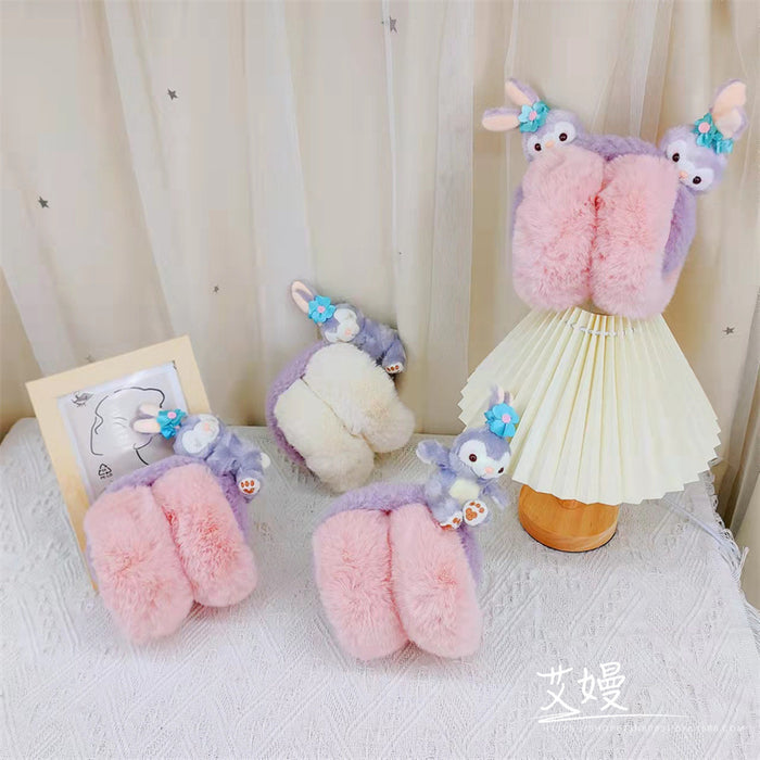 Wholesale Earmuff Plush Foldable Cute Cartoon Warm Winter (M) MOQ≥3 JDC-EF-AiMan006