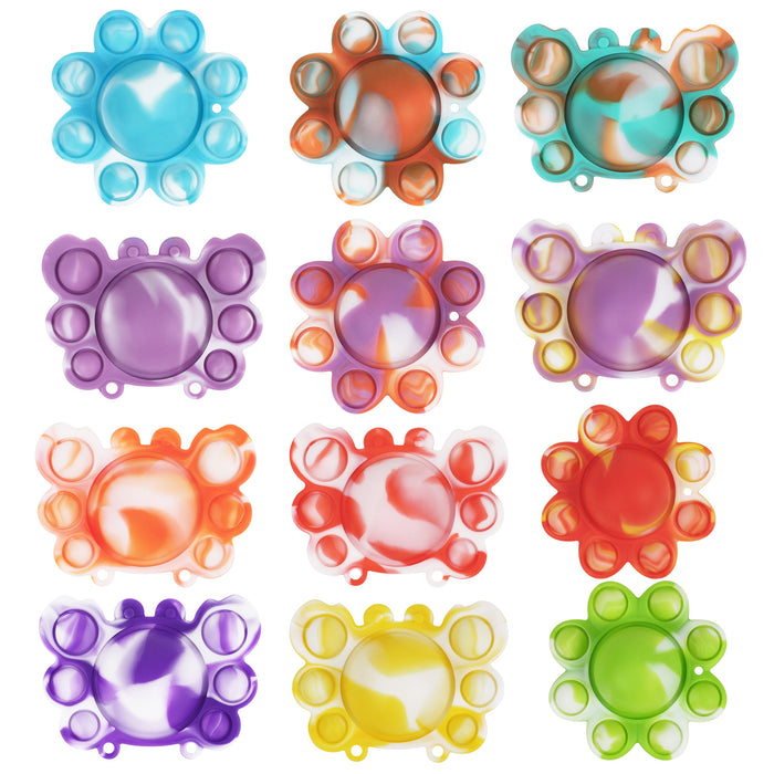 Jewelry WholesaleWholesale Finger Bubble Fun Flip Octopus Silicone Decompression JDC-FT-HC045 fidgets toy 华创 %variant_option1% %variant_option2% %variant_option3%  Factory Price JoyasDeChina Joyas De China