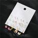 Jewelry WholesaleWholesale Simple Gold Drop Oil Love Flower Butterfly Earrings JDC-ES-ZhuJ006 Earrings 诛积 %variant_option1% %variant_option2% %variant_option3%  Factory Price JoyasDeChina Joyas De China