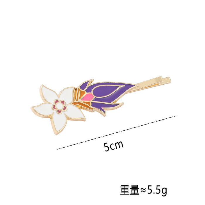 Jewelry WholesaleWholesale cartoon alloy hairpin bangs clip （F) JDC-HC-YunX010 Hair Clips 允贤 %variant_option1% %variant_option2% %variant_option3%  Factory Price JoyasDeChina Joyas De China