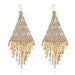 Jewelry WholesaleWholesale Vintage Ethnic Boho Tassel Earrings JDC-ES-YuanQ004 Earrings 圆沁 %variant_option1% %variant_option2% %variant_option3%  Factory Price JoyasDeChina Joyas De China