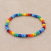 Jewelry WholesaleWholesale Rainbow Glass Rice Beads Boho Bracelet JDC-BT-KuangD002 Bracelet 匡袋 %variant_option1% %variant_option2% %variant_option3%  Factory Price JoyasDeChina Joyas De China