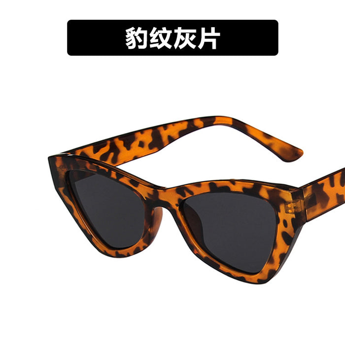 Wholesale Sunglasses Resin Retro Cat Eye UV Protection JDC-SG-ShiM001