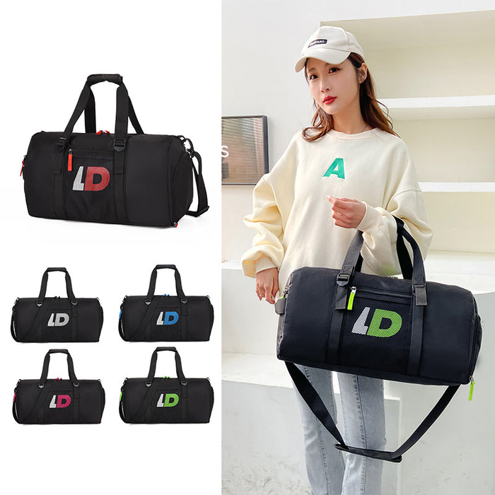 Wholesale Shoulder Bag Oxford Cloth Sports Gym Bag Large Capacity Travel Bag Single Shoulder JDC-SD-Aishang005